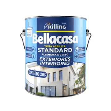 Bellacasa Tinta Acrílica Fosco Standard - Base B Colorline - 3,6L