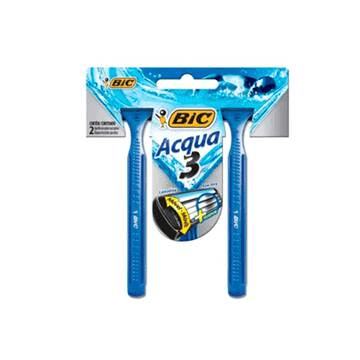 Aparelho De Barbear Bic 3 Acqua 2unidade