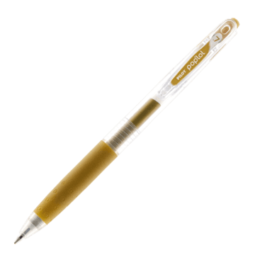 Caneta Poplol 0.7 Dourada