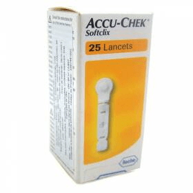 Accu-chek Softiclix C/ 25 Lancetas Esterelizadas