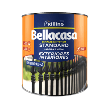 Bellacasa Esmalte Sintético Standard - Café - 0,9L