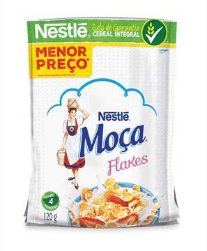 Cereal Matinal MOÇA Flakes 120g - Nestlé