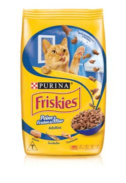 NESTLÉ PURINA FRISKIES Ração Seca para Gatos Adultos Peixes e Frutos do Mar 10,1kg - Nestlé