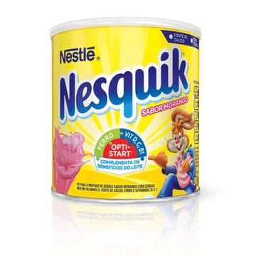 Achocolatado em Pó NESQUIK Morango 380g - Nestlé
