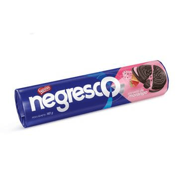 Biscoito NEGRESCO Sorvete de Morango 140g - Nestlé