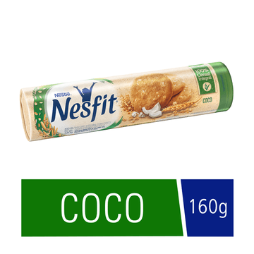 NESFIT Biscoito Coco 48x160g BR