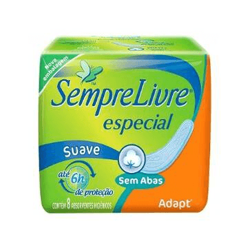 Absorvente Sempre Livre Adapt Sem Abas