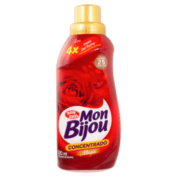 Amaciante de Roupa Concentrado Magia Mon Bijou Frasco 500ml