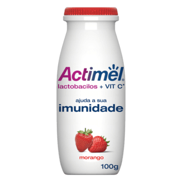 Actimel Lt Ferm Morango 100G