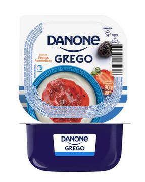 Danone Grego Unid Frutas Verm 90G