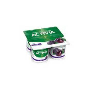 Activia Polpa Ameixa Lt Ferm 340G