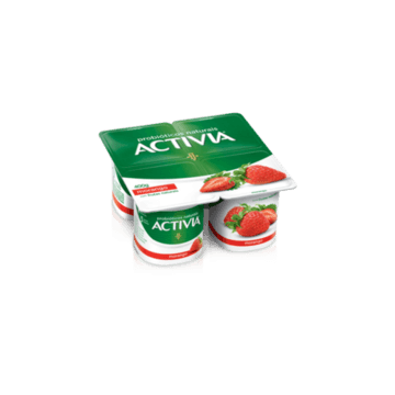 Activia Polpa Morango Lt Ferm 340G