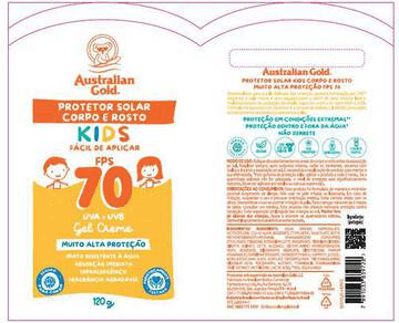 AG PROT SOLAR CPO GEL KIDS FPS70 120G