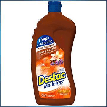 Brilha Móveis Perfumado Destac 750ml Madeira Unit