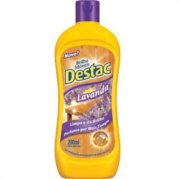 Brilha Móveis Perfumado Destac 200ml Lavanda Unit