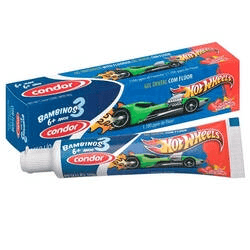 Creme Dental Bambinhos 50gr 3 Hot Wheels
