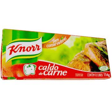 Caldo Em Tablete Carne Knorr Caixa 114G 12 Unidades