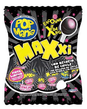 PIRULITO POP MANIA MAXXI CEREJA 1X672G
