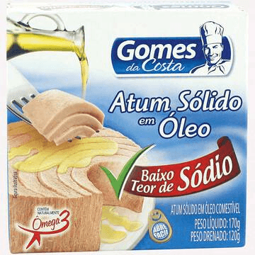 Atum Gomes Da Costa Solido Oleo Baixo Sodio
