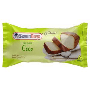 Bolo Coco Seven Boys Pacote 250g
