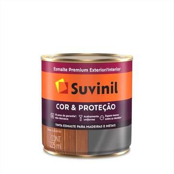 Esmalte Cor e Proteção Base Solvente - Brilho Branco 225 Mililitros
