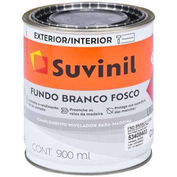 Fundo Branco Fosco - Para Madeira e Metais 900 Mililitros