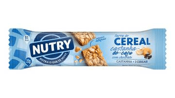 Barra De Cereal Nutry Castanha Caju Com Chocolate - Nutrimental