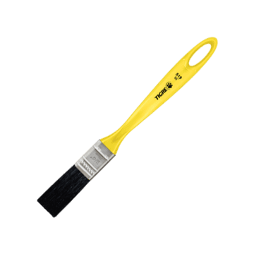 Trincha Média Filamento Sintético Preto 3/4" - Ref. 519 - Tigre