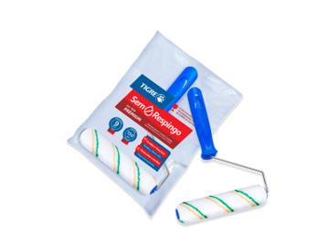 Minirrolo de Lã Sintética Antirrespingo Profissional - Ref. 1375 - 15cm - Tigre