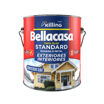 Bellacasa Fundo A Oleo Branco