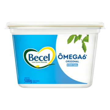 Creme Vegetal Original com Sal Becel Pote 500g
