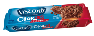 Bisc Visconti Cookies Choc 60g
