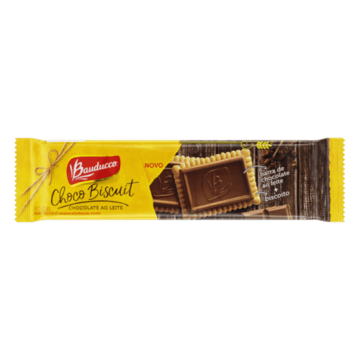 Biscoito Chocolate Ao Leite Bauducco Choco Biscuit Pacote 80G