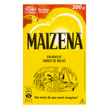 Amido De Milho Maizena Duryea Caixa 200G