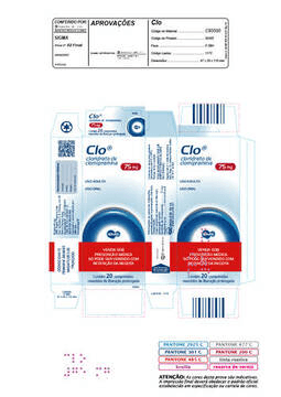 CLO (C1) 75MG 2BLTX10COMP.REV. LIB.L