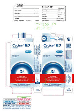 CECLOR BD 500MG 1BLTX10COMP REV L.PROL