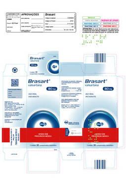 BRASART 80MG 3 BLT C/ 10 COM REV - S
