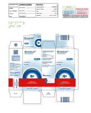 BRAMICAR 40MG 3BLTX10 COM-S