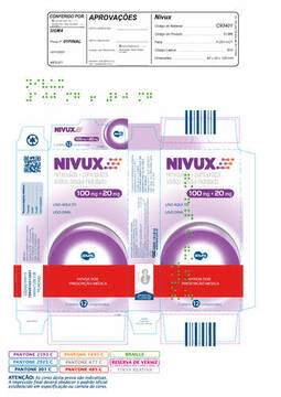 NIVUX 100/20MG 12CPR