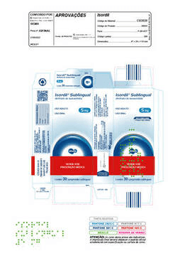 ISORDIL SL 5MG 1BLTX30 COMP
