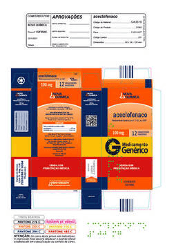 ACECLOFENACO 100MG 2BL C/ 6COM REV-NQ
