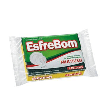 Esponja Esfrebom Multiuso Dupla Face