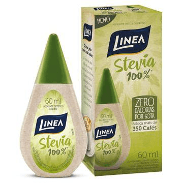 Adoçante Dietético Líquido Stevia 60Ml - Linea