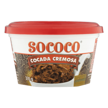 Cocada Queimada Cremosa Sococo Pote 335g