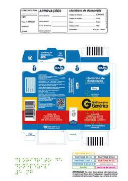 CLOR DONEPEZILA 5MG C/30CP C1