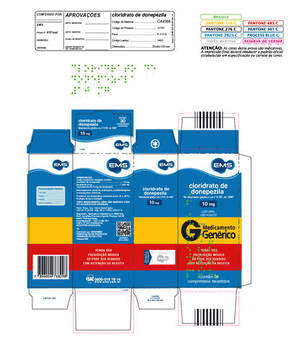 CLOR DONEPEZILA 10MG C/30CP C1
