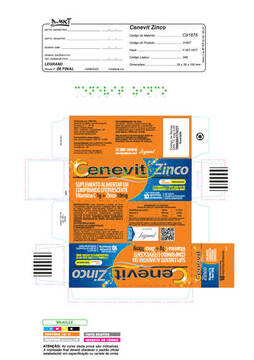 CENEVIT ZINCO 1G+10MG C/10COMP EFERV - L