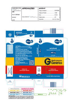 ACICLOVIR 400MG C/30 COMP(+)