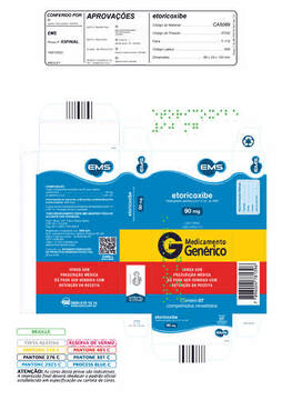 ETORICOXIBE 90MG C/7 COMP REV C1(+)