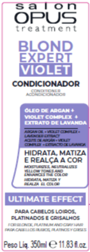 CONDICIONADOR SALON OPUS BLOND EXPERT VIOLET 350ML